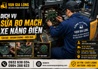 Sửa bo mạch xe nâng điện