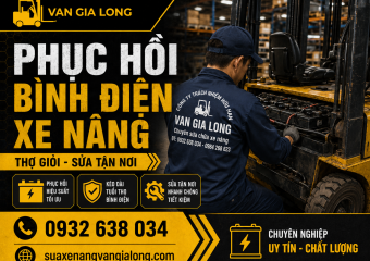 Phục hồi bình điện xe nâng