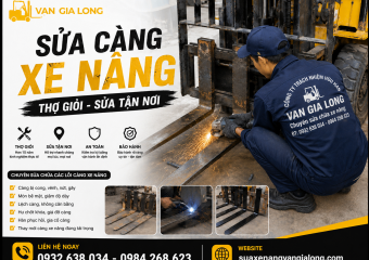 Sửa càng xe nâng 
