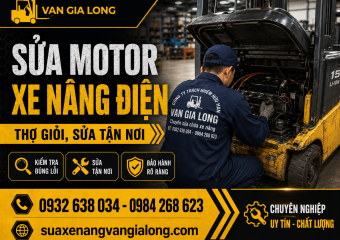 Sửa motor xe nâng điện