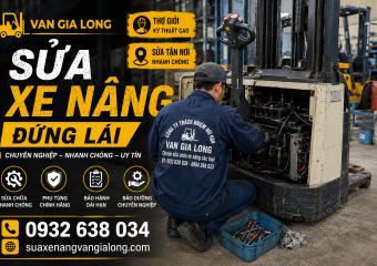 Sửa xe nâng điện đứng lái