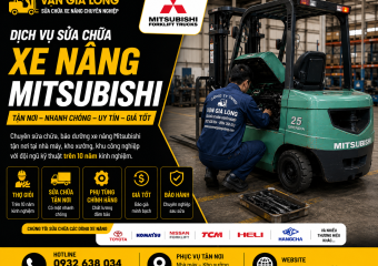Sửa xe nâng Mitsubishi