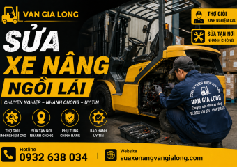 Sửa xe nâng điện ngồi lái