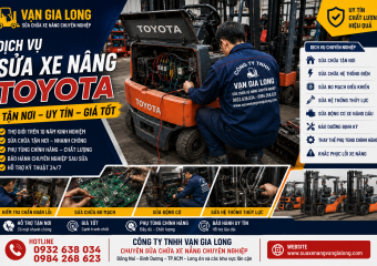 Sửa xe nâng Toyota tận nơi