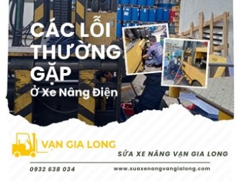 Các lỗi thường gặp ở xe nâng điện