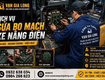 Sửa bo mạch xe nâng điện