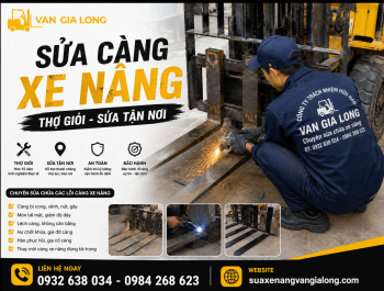 Sửa càng xe nâng 