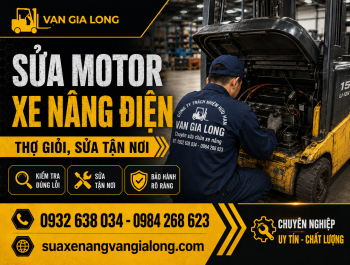 Sửa motor xe nâng điện