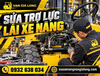 Sửa trợ lực lái xe nâng