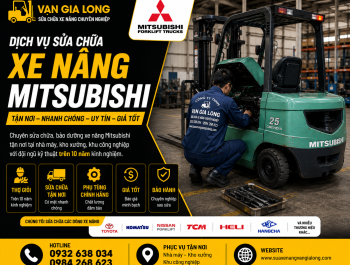 Sửa xe nâng Mitsubishi