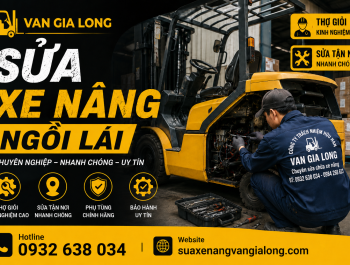Sửa xe nâng điện ngồi lái